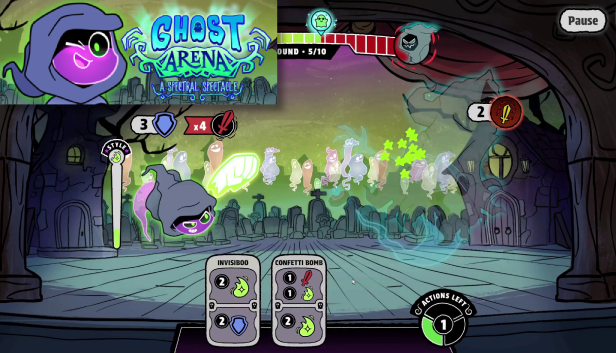 Ghost Arena: A Spectral Spectacle